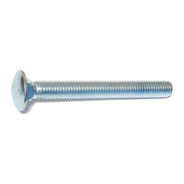 Midwest Fastener Carriage Bolt, Square Neck, 13 (Coarse), 4-1/2 in L, Steel, Zinc Plated, 25 PK 01146 - main